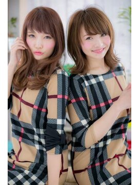 ミック 日暮里店(miq) 乙女ココロくすぐる◎大人ガーリー双子コーデstyle a1