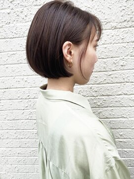 モリオ フロム ロンドン 成増店 【morio成増/玉井】ミニボブ　アッシュベージュ