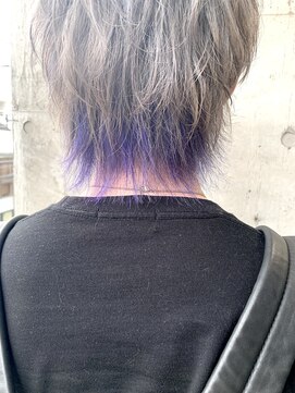 アルカナ 明治神宮前原宿(ARCANA) ブルーバイオレット　メンズデザインカラー　hiro