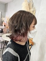 ウィクシー(wixy)&nbsp;ウルフヘア×インナーカラー