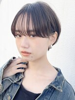 コクーン(Cocoon) ギリギリマッシュ#切りっぱなしボブ#美髪#ピンクブラウン