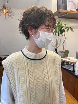 トネリコ(toneriko) 動きを出していくパーマ