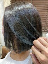 ボタニカル(BOTANICAL)&nbsp;30代40代オフィスカジュアルインナーカラーアッシュブルージュ