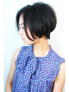 ニット 銀座(knit) 《knit銀座》大人可愛い20代30代40代ショートボブ丸み前下がり