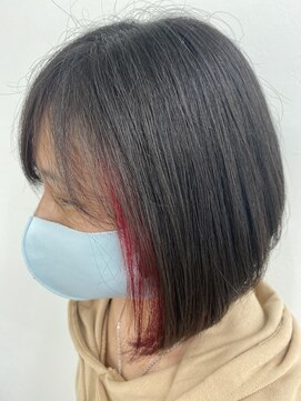 バンビ 大矢野店( Bambi) 前下がりのボブ