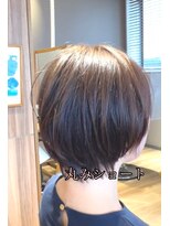 レイ 万博記念公園店(Ray)&nbsp;丸みショート/ショコラブラウン/つくばびよう