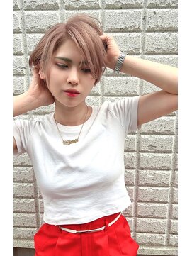 プチメゾントウキョウ(Petit Maison Tokyo) ミルクティブロンド_くびれショート