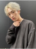 【安掛HAIR】シアーハイトーンミディアムアップバング