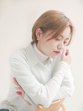 ジュール 大分(Joule) セクションカラー/ペールベージュ/透明感ボブ[大分駅]