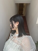 イオ(io)&nbsp;tight bob/dark navy【KAZUKI】