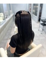 シエル(ciel)&nbsp;ダークグレー＋ヘアアレンジ