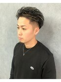 ハイライト×極道パーマ