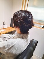 エニィ 池袋西口(Any)&nbsp;黒髪/グレーベージュ/レイヤーロング/前髪パーマ/池袋/15