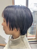 ロム マッシュショート/ヘルシースタイル/アッシュブラック/30代40代