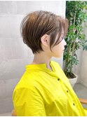 耳掛けくびれショート(岡村大介)