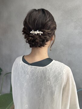 グローバルヘアー バランス(global hair BALANCE) 10代20代30代／結婚式ヘア/アップヘア/シニヨン