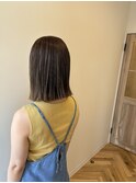 切りっぱなしボブ