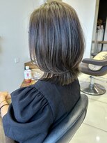 ラック 由比ヶ浜(LUCK)&nbsp;外はねボブレイヤー×オリーブブラウン