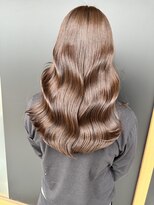 ギーク(Geek) 【Geek春日井】ミルクチョコレートカラー ロング《担当 REO》