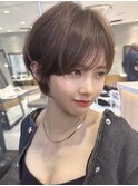 20代30代大人ボブショートカット透明感カラー髪質改善福岡博多