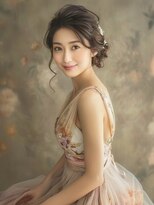 アルトリスト(Altruist Aging×HAIR&SPA)&nbsp;☆オリーブグレーココアベージュ小顔クラゲヘアー/黒髪/着物ボブ