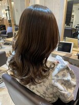 ジーナ 船橋(Zina) 髪質改善*ロングレイヤーグレーベージュ*美髪【Zina船橋】