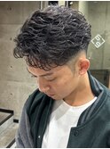 スパイラルパーマハーフバック