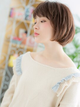 レアワンハナレ センター北美容院(lea/1 HANARE) センター北/髪質改善/似合わせカット☆大人シャギーボブh