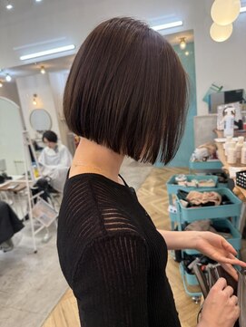 ロミー 本厚木(ROMMY.) 白髪染めOK◎くびれボブ前下がりボブ