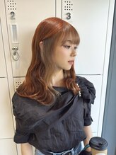 セブンルックスクレオ(7LOOKS creo) オレンジブラウン/イヤリングカラーベージュ