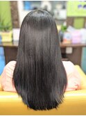 ツヤ髪髪質改善ストレート