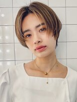 マノ 千歳烏山(MaNO)&nbsp;〈a1〉ショート韓国ボブハイライト髪質改善ブリーチ前髪20代30代