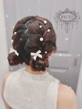 リシェル 原宿店(Ricel) ツインお団子[ヘアセット/原宿/原宿駅]