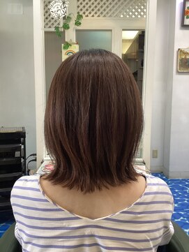 ケーズヘアー 津田沼SHORE店(K's Hair) 【RINA】切りっぱなし/簡単スタイリング/30代40代50代