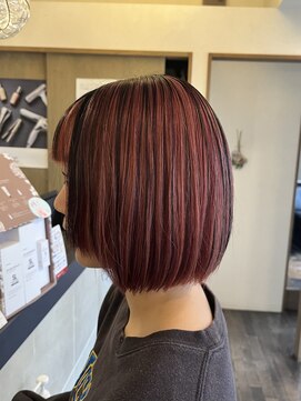 ヘアスペースブルーム エボリューション 庄内店(HAIR SPACE BLOOM evolution) 【庄内店/カットカラー】ダブルカラー/アンブレラカラー