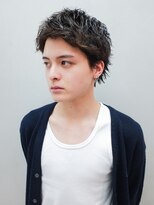 アイティーバイアルバム 下北沢店(IT by ALBUM)&nbsp;フェザーパーマサーフカール刈り上げセンターパート_F20814