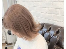 ハイトーンカラーも人気メニューです