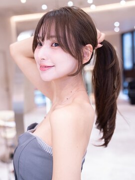 ハバナ 立川(HAVANA) 韓国レイヤー顔周りカット透明感カラー髪質改善艶髪シースルー