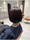髪質改善艶ボブスタイル