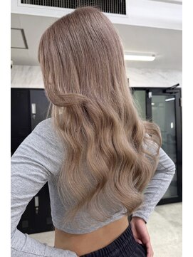 リア 大阪梅田(Ria) ～ミルクティーベージュ　シールエクステ～【Ria 大阪梅田】