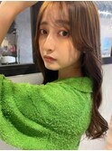 耳かけ伸ばしかけ大人かわいい美髪ネビージュオリージュ