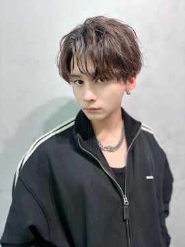 ネクストハラジュク(NEXT HARAJUKU) 【曲がる縮毛矯正】フェザーパーマ サーフカール ブルーブラック