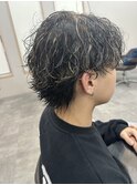 波巻きパーマ/メンズパーマ/メンズカット
