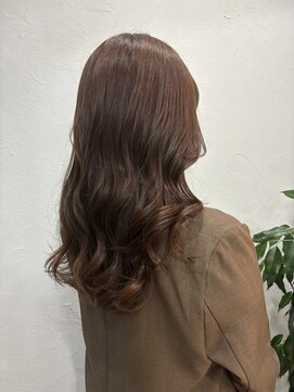 ヘアーリビングリコ 新潟笹口店(hair living Liko) ナチュラルピンクブラウン