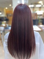 カット/カラー 髪質改善/縮毛矯正 B1hair 藤井寺/土師ノ里&nbsp;赤髪