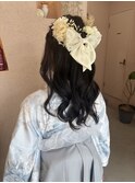 卒業式袴着付け＆ヘアセット