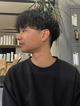 ネクストフォーヘアー(NEXT for hair) スパイラルパーマ　マッシュスタイル