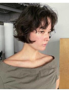 ナヌーク シブヤ(nanuk shibuya) ショートボブパーマ
