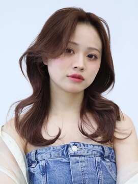 アース 一宮店(HAIR & MAKE EARTH) 20代30代◎冬の暗めカラー×くびれレイヤーカットで小顔美人