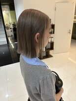 シーナ バイ マグ(siina. by Mag)&nbsp;小顔レイヤーボブ×ブリーチなしカラー/20代30代/透明感